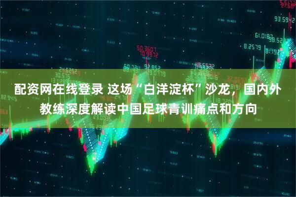配资网在线登录 这场“白洋淀杯”沙龙，国内外教练深度解读中国足球青训痛点和方向